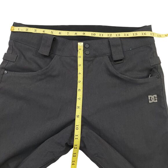 DC Gray Ski Snow Pants Mens Medium 34x32 Gray Exotex 5K Snowboarding Winter - Picture 11 of 12